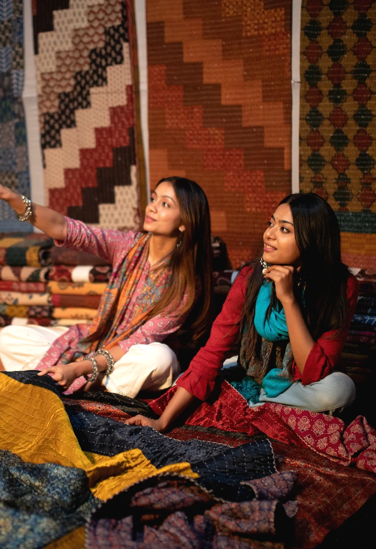 Shopping at rann utsav the tent city